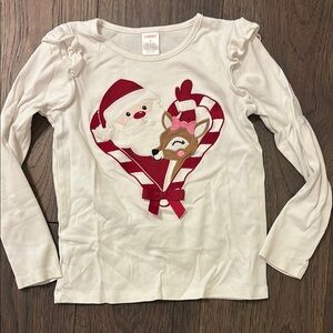 Gymboree Santa Holiday top, 8